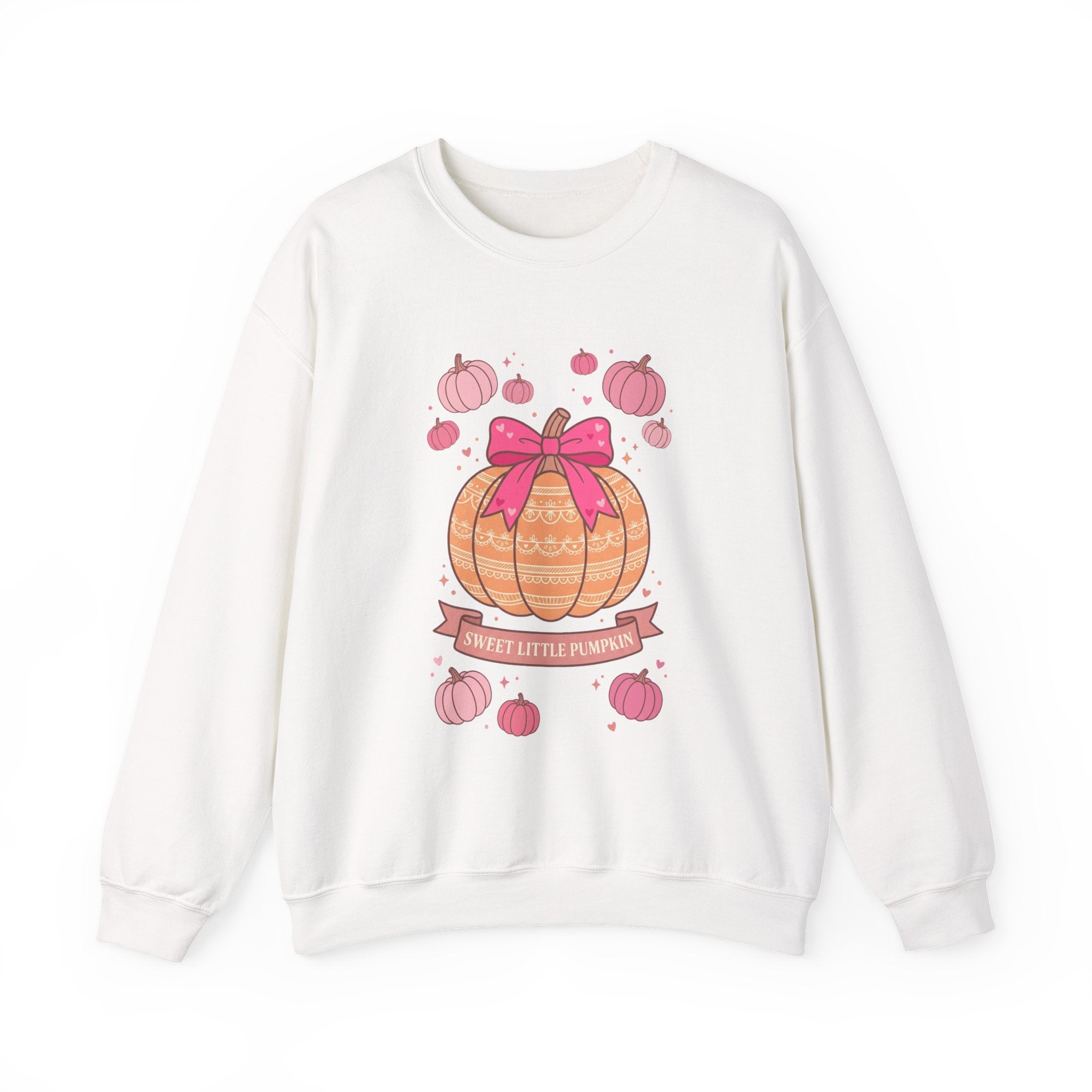 Cute Pink Pumpkin Sweatshirt