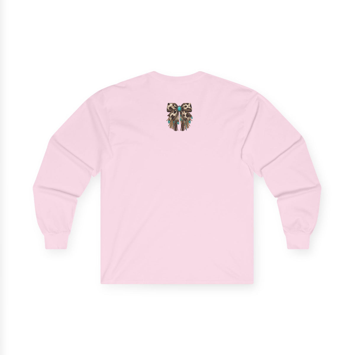 Long Sleeve Tee - "Howdy" Western Floral Cowgirl Graphic