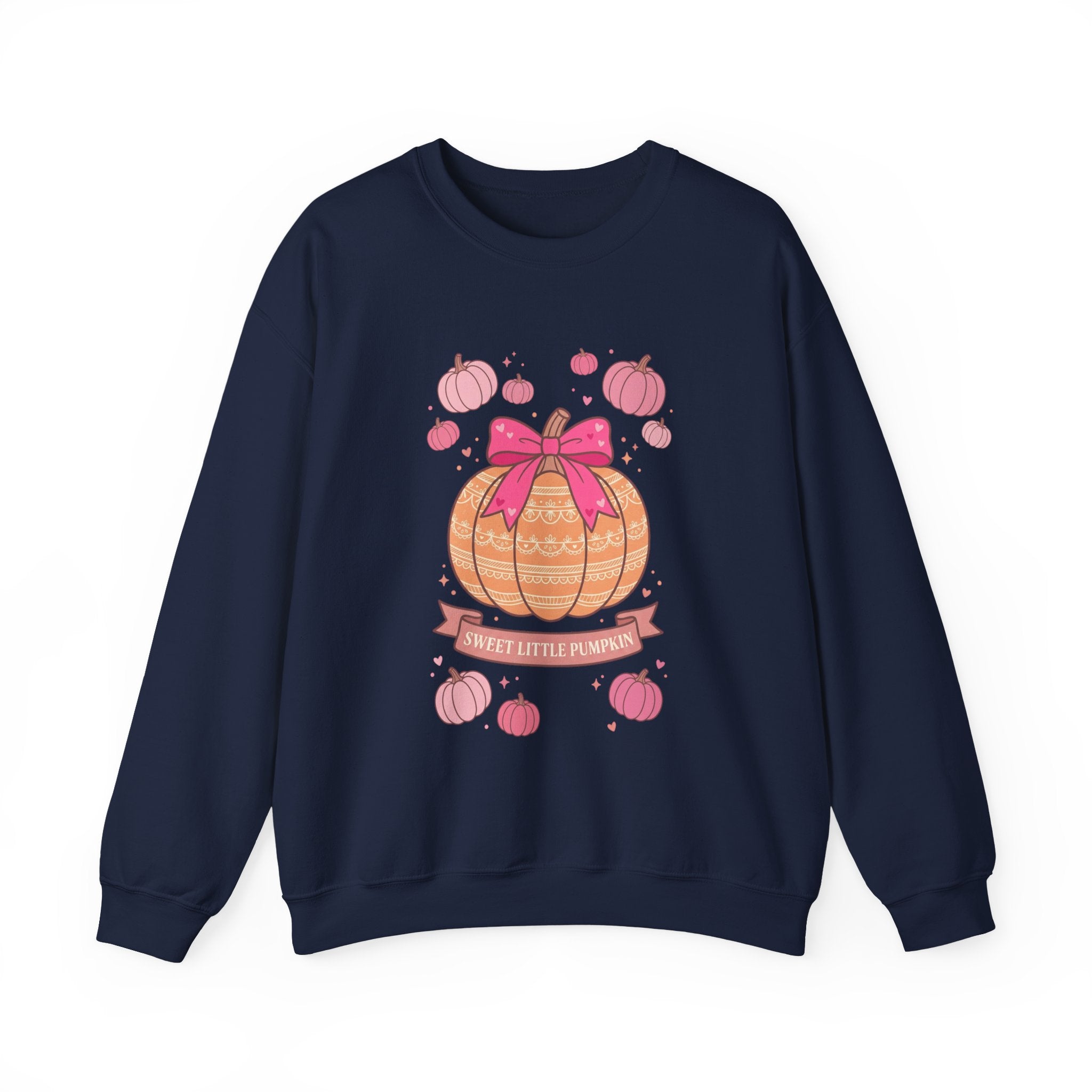 Cute Pink Pumpkin Sweatshirt
