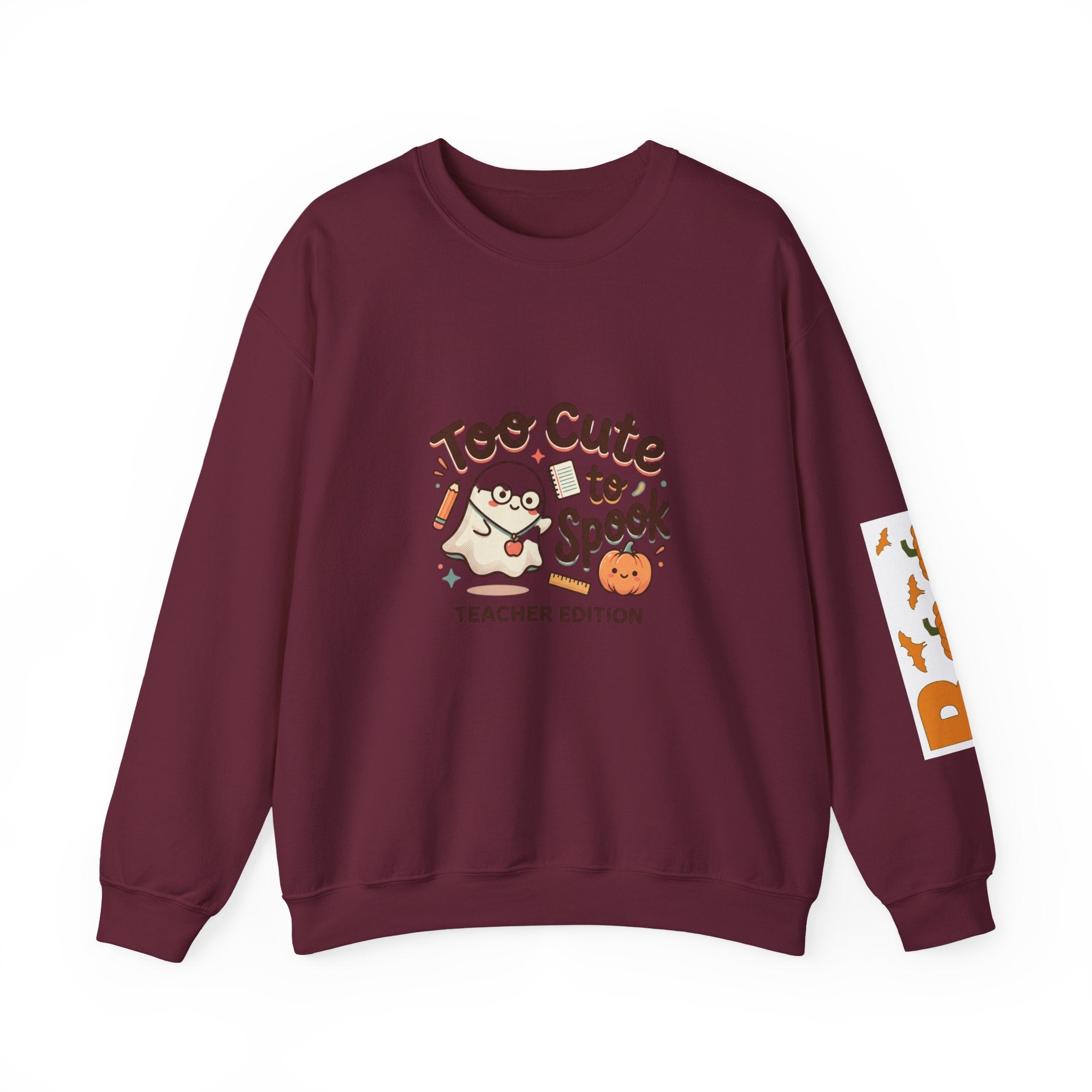 "Too Cute to Spook" Crewneck