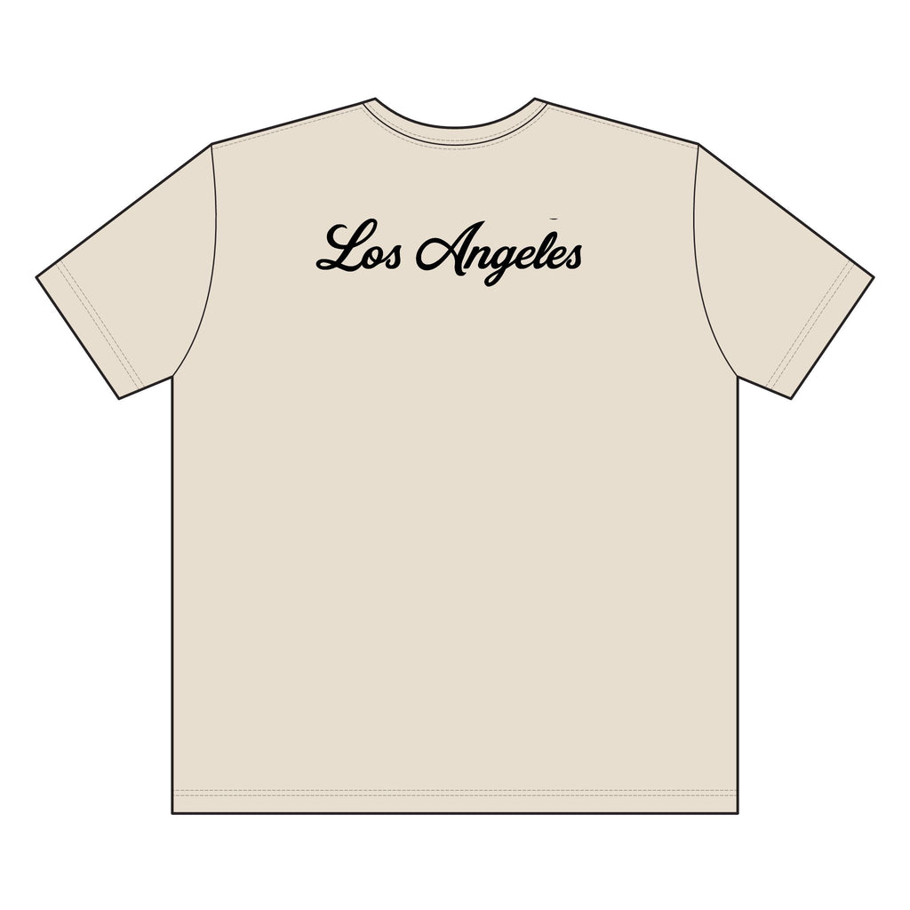 LA Gothic Oversized Tee — Vintage Los Angeles Streetwear T-Shirt