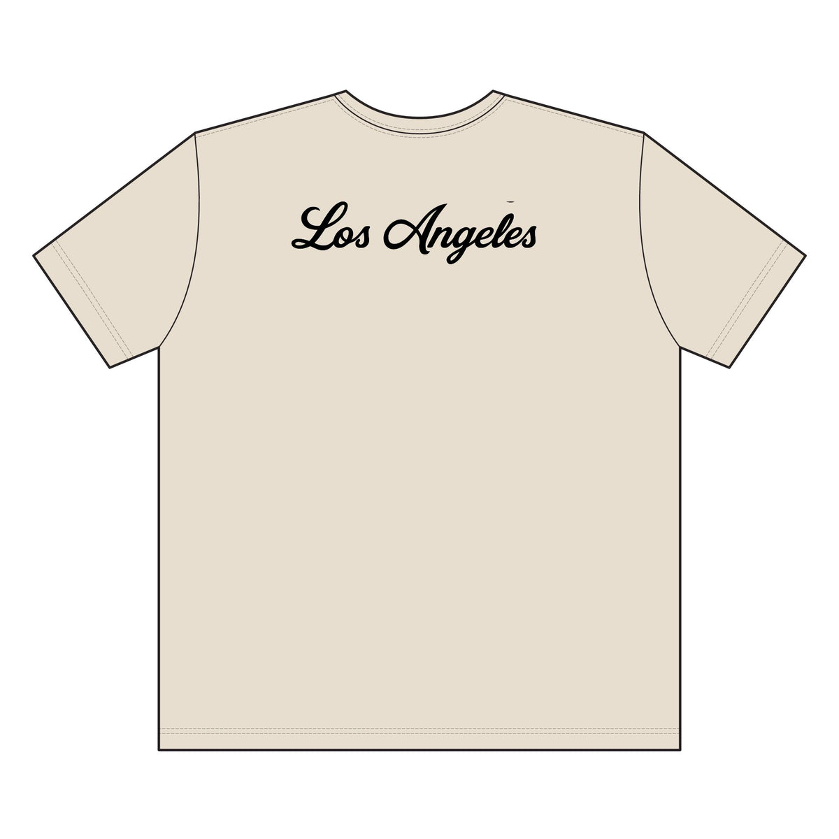 LA Gothic Oversized Tee — Vintage Los Angeles Streetwear T-Shirt