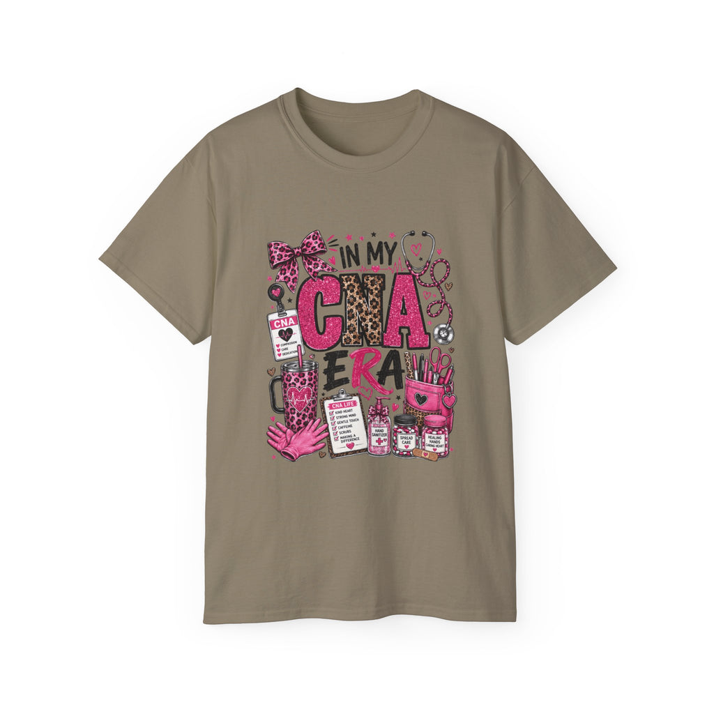 CNA Life T-Shirt — "In My CNA Era" Nursing Assistant Gift Tee