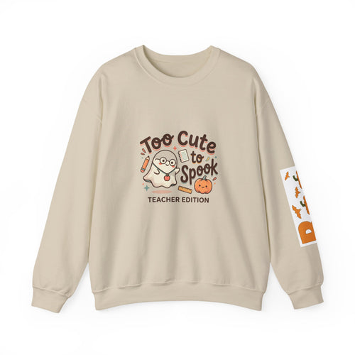 "Too Cute to Spook" Crewneck