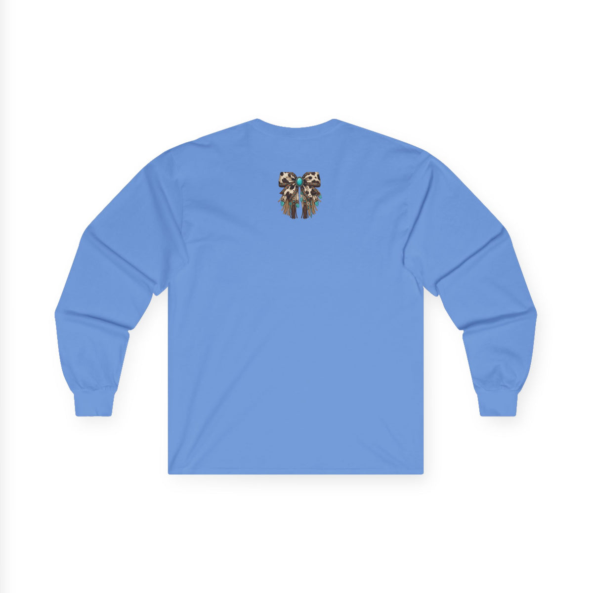 Long Sleeve Tee - "Howdy" Western Floral Cowgirl Graphic