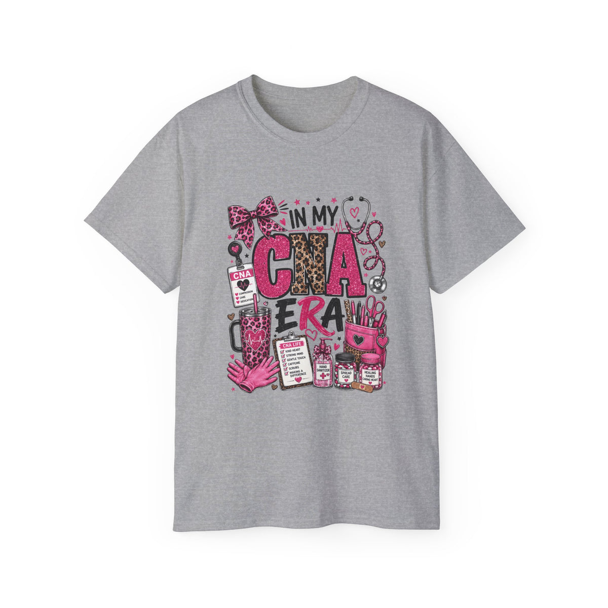 CNA Life T-Shirt — "In My CNA Era" Nursing Assistant Gift Tee