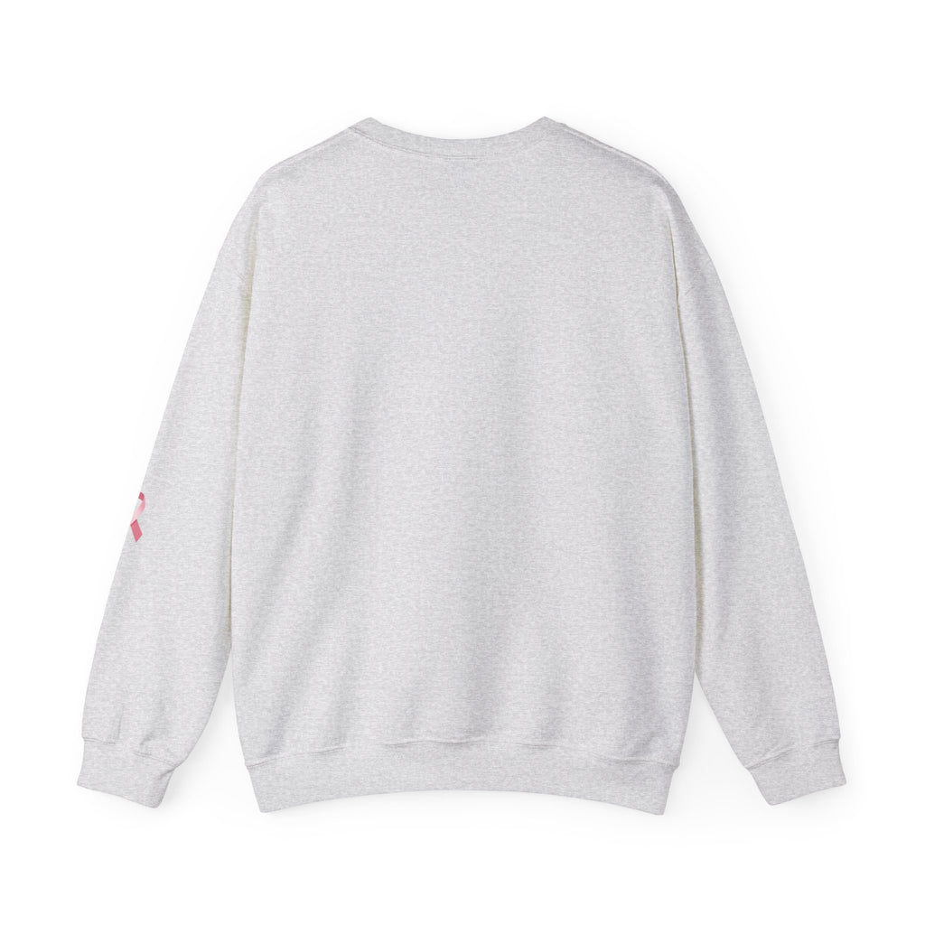October Pink Boo Crew Sweatshirt | Breast Cancer Awareness, Ribbon