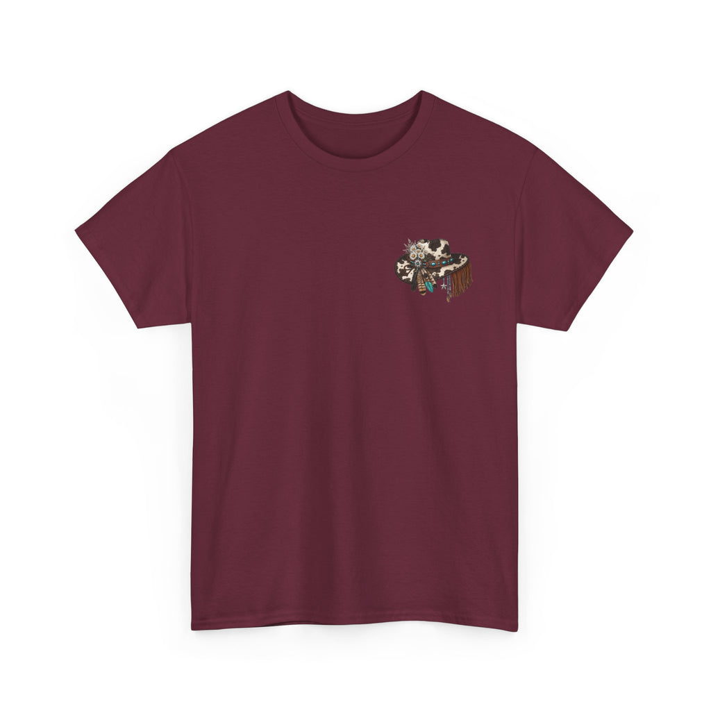 Cowgirl Graphic Tee - "Just a Small Town Girl" Western T-Shirt