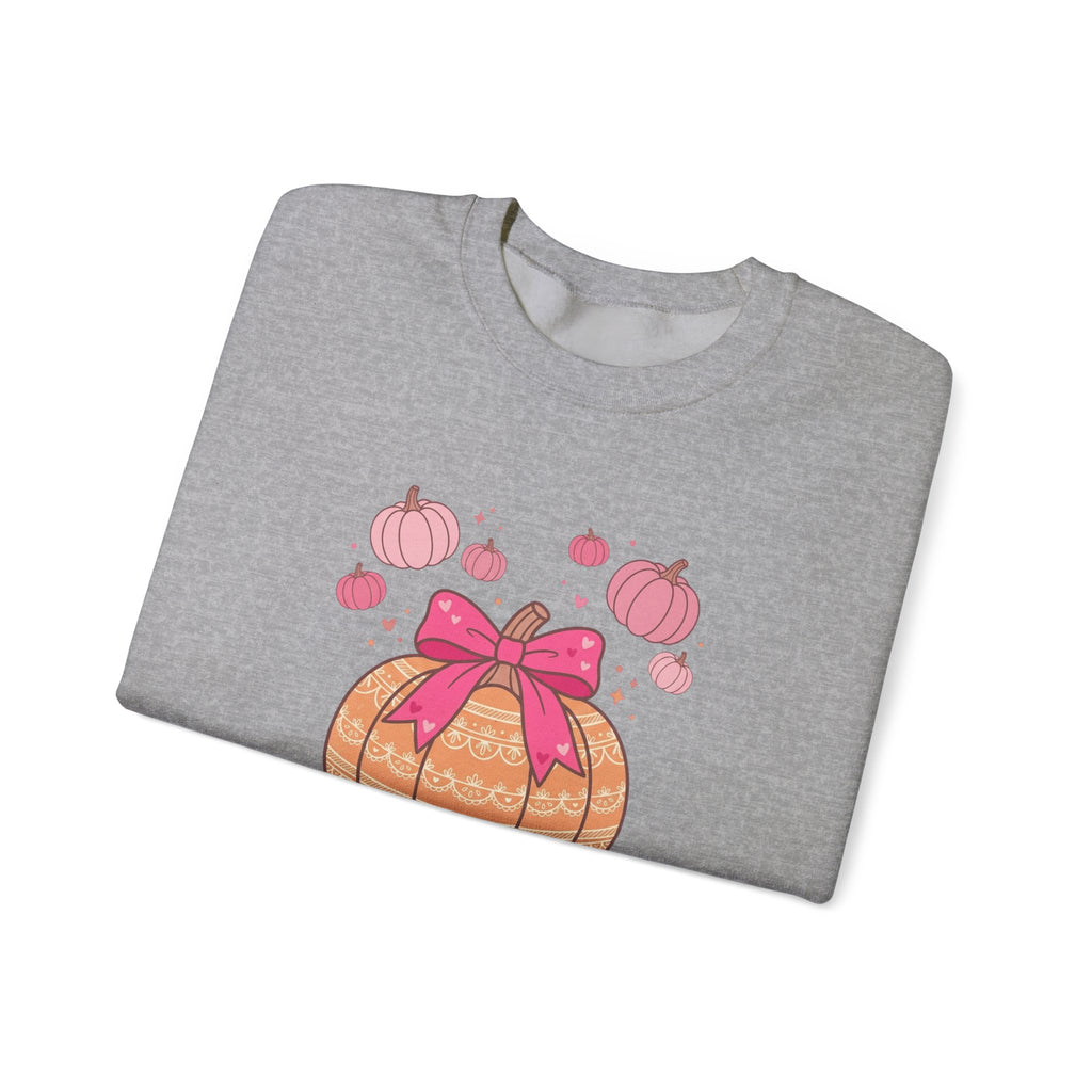 Cute Pink Pumpkin Sweatshirt