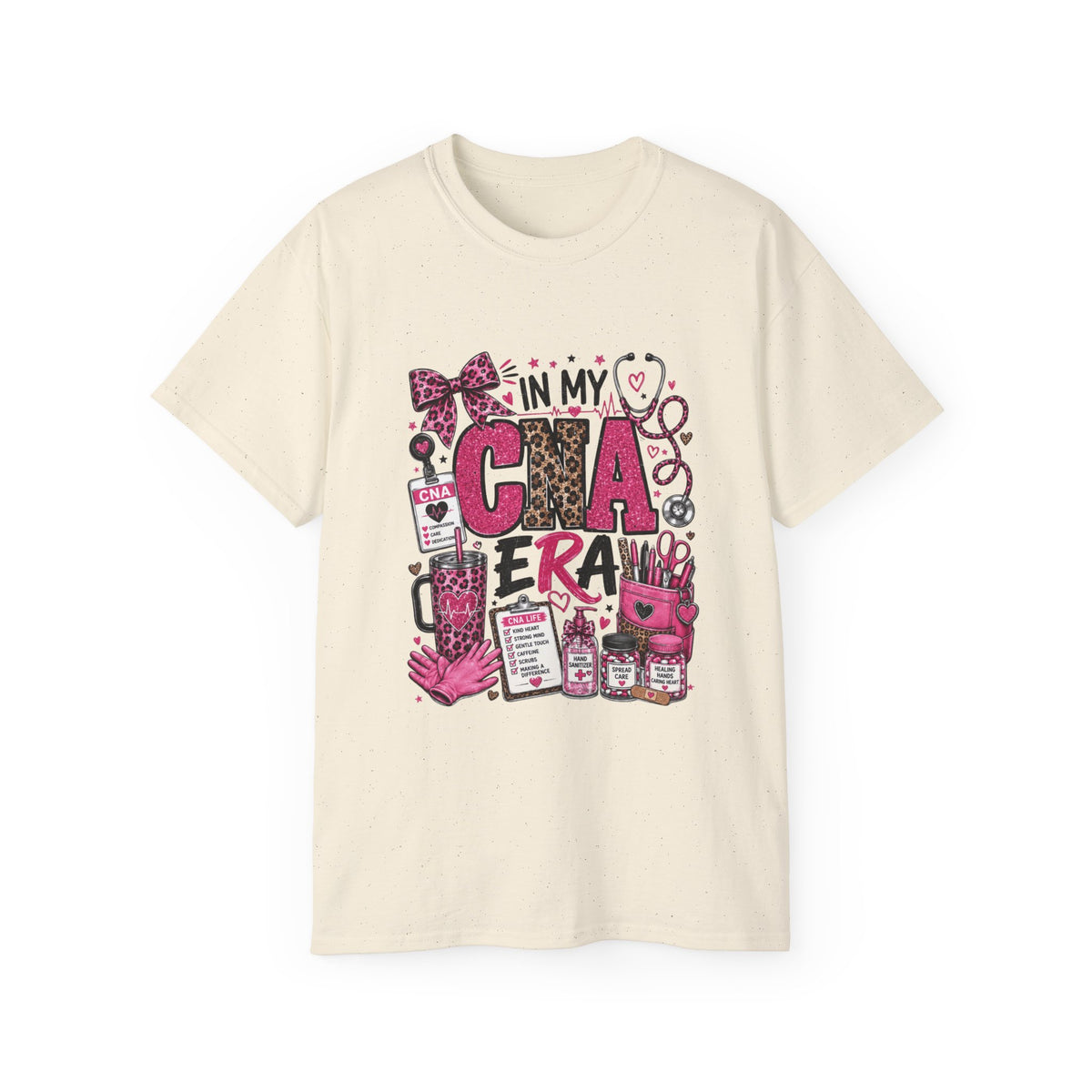 CNA Life T-Shirt — "In My CNA Era" Nursing Assistant Gift Tee