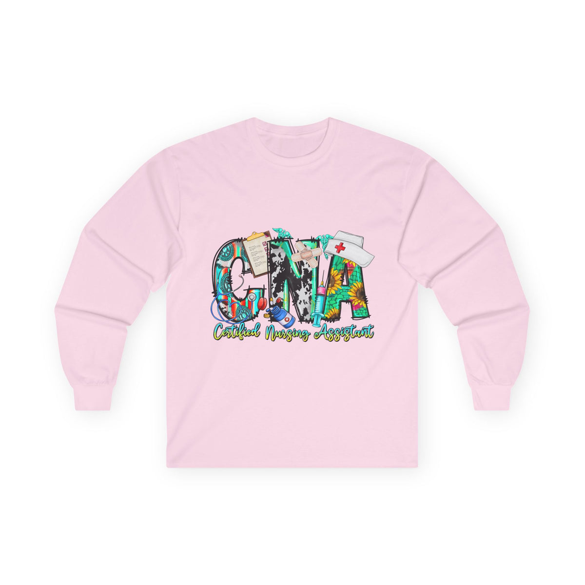 Long Sleeve Tee — CMA Casual Marine Corps Graphic "CMMA"