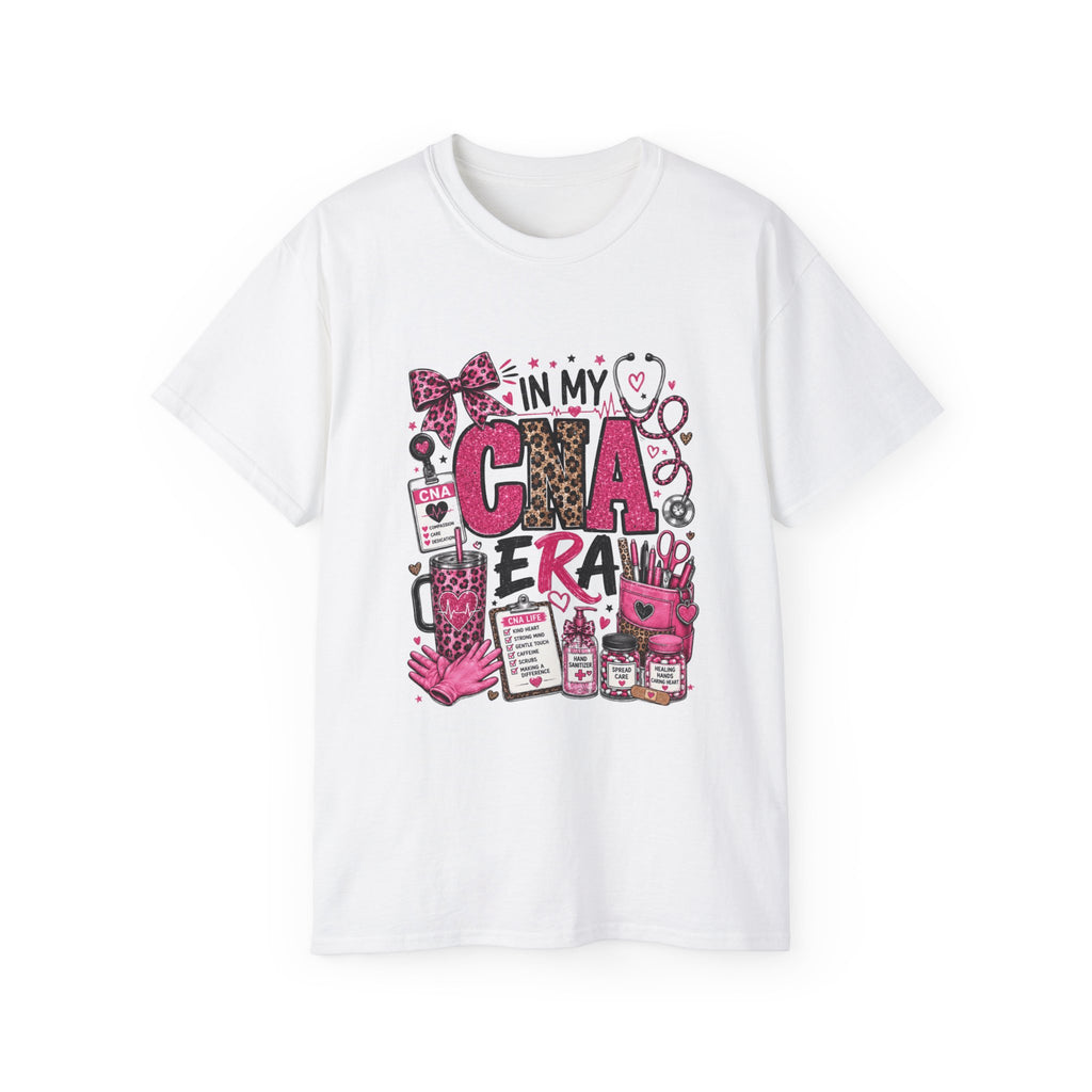 CNA Life T-Shirt — "In My CNA Era" Nursing Assistant Gift Tee