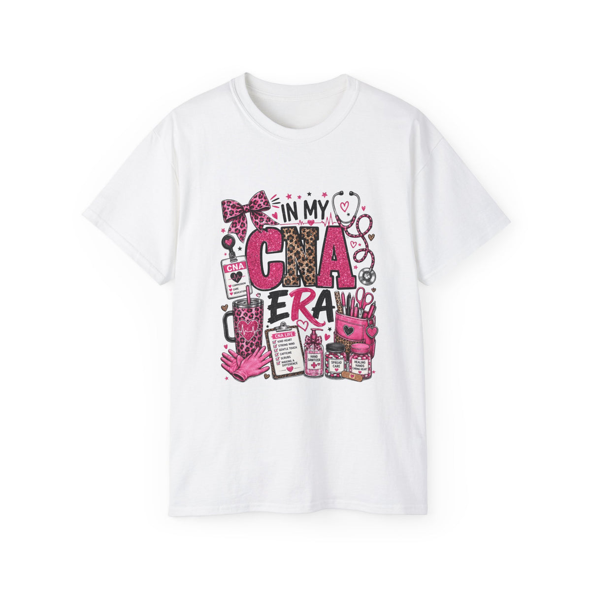 CNA Life T-Shirt — "In My CNA Era" Nursing Assistant Gift Tee