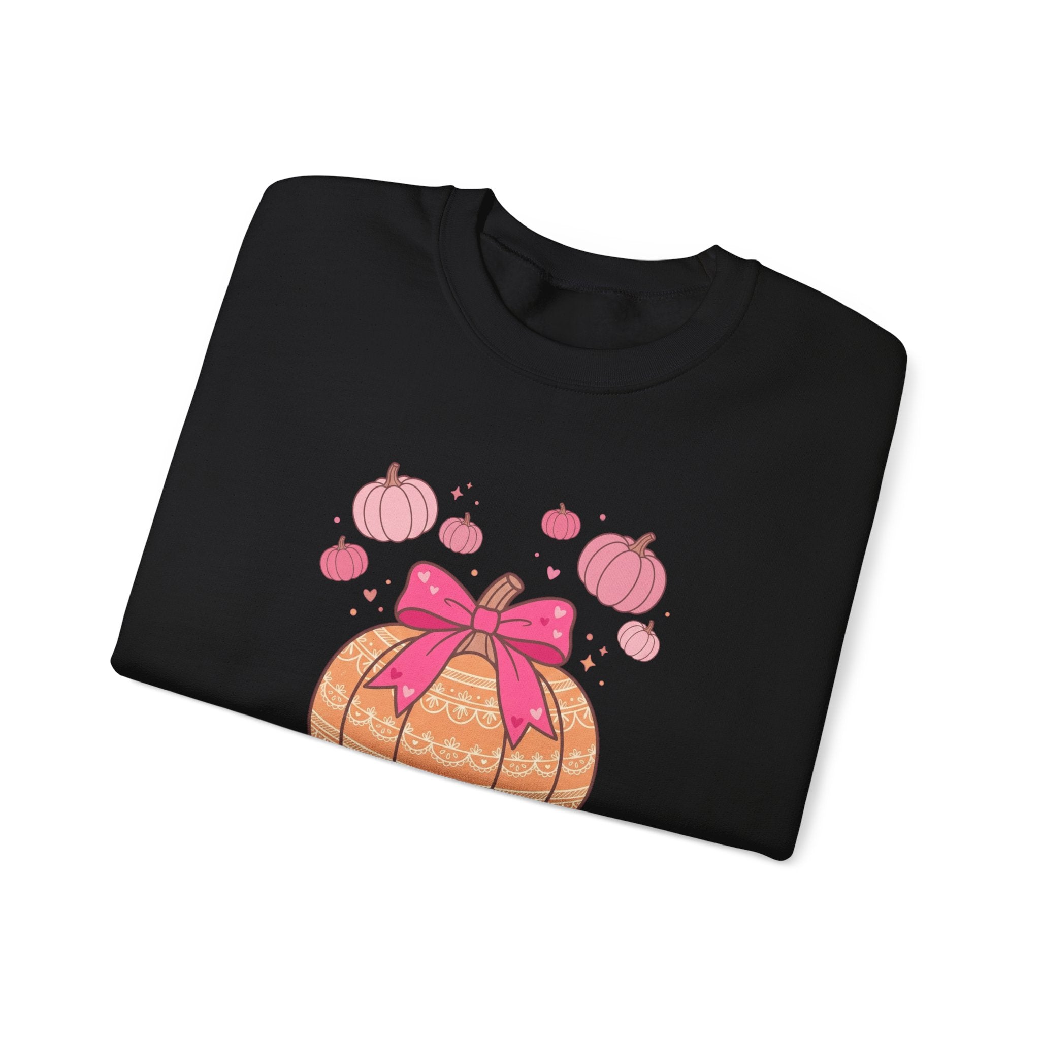 Cute Pink Pumpkin Sweatshirt