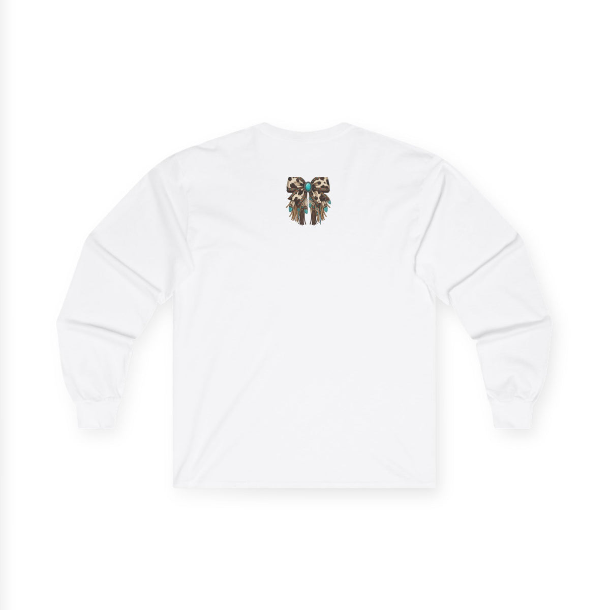 Long Sleeve Tee - "Howdy" Western Floral Cowgirl Graphic