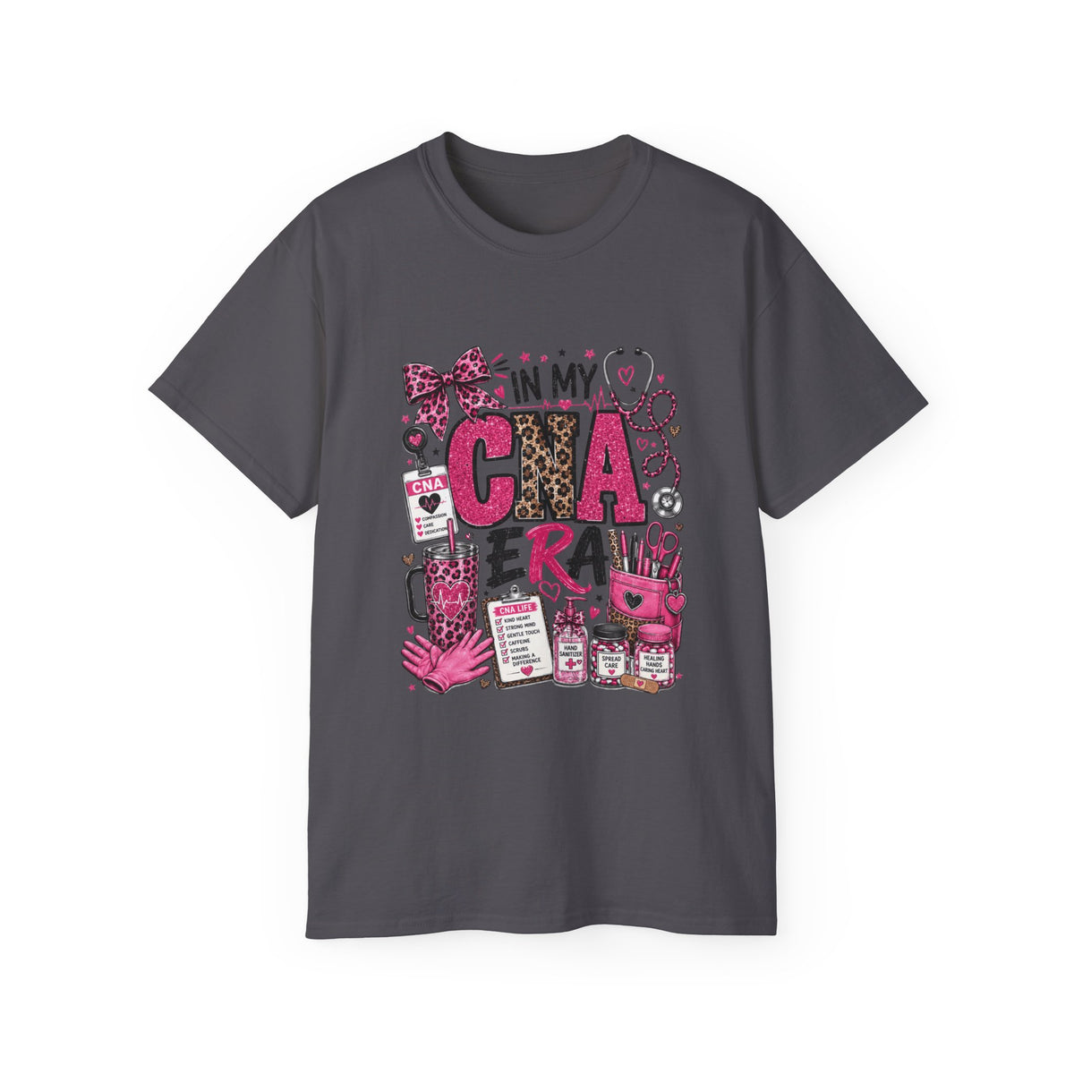 CNA Life T-Shirt — "In My CNA Era" Nursing Assistant Gift Tee