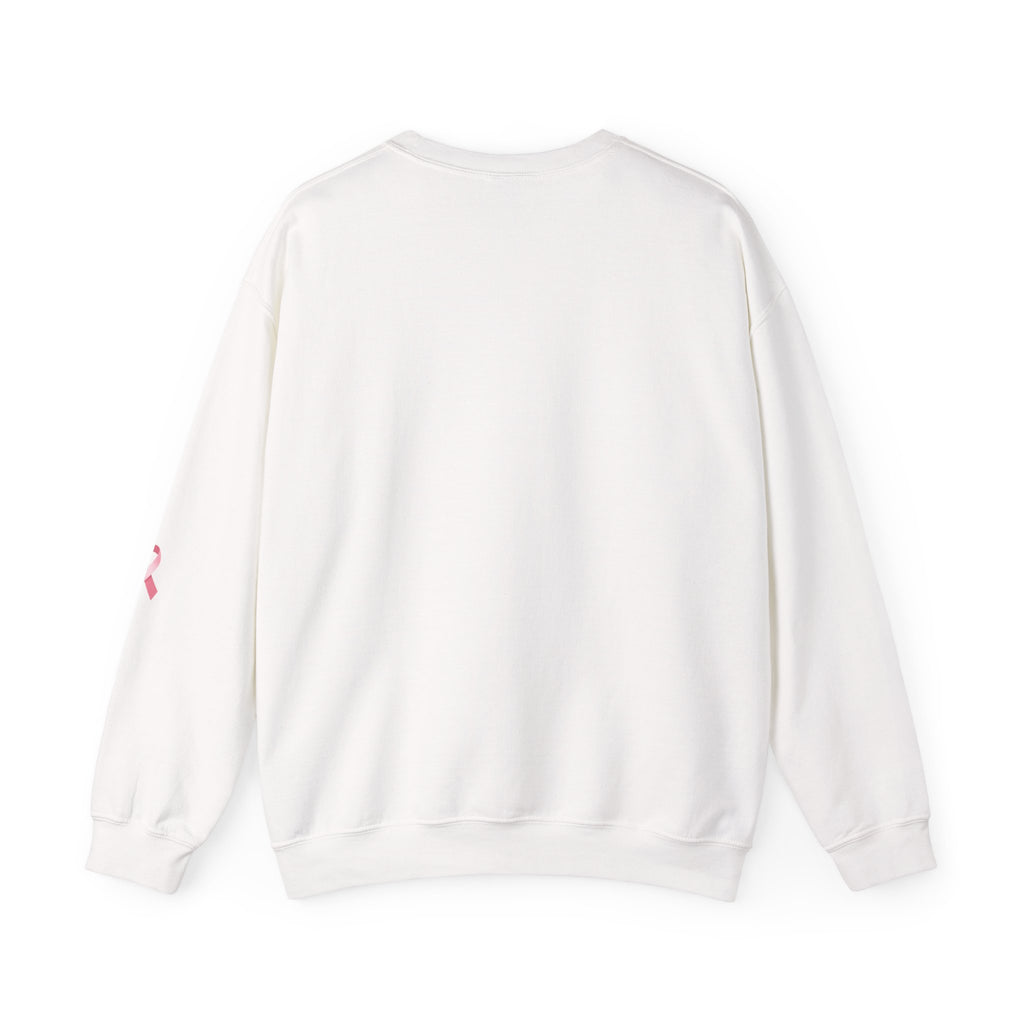 October Pink Boo Crew Sweatshirt | Breast Cancer Awareness, Ribbon
