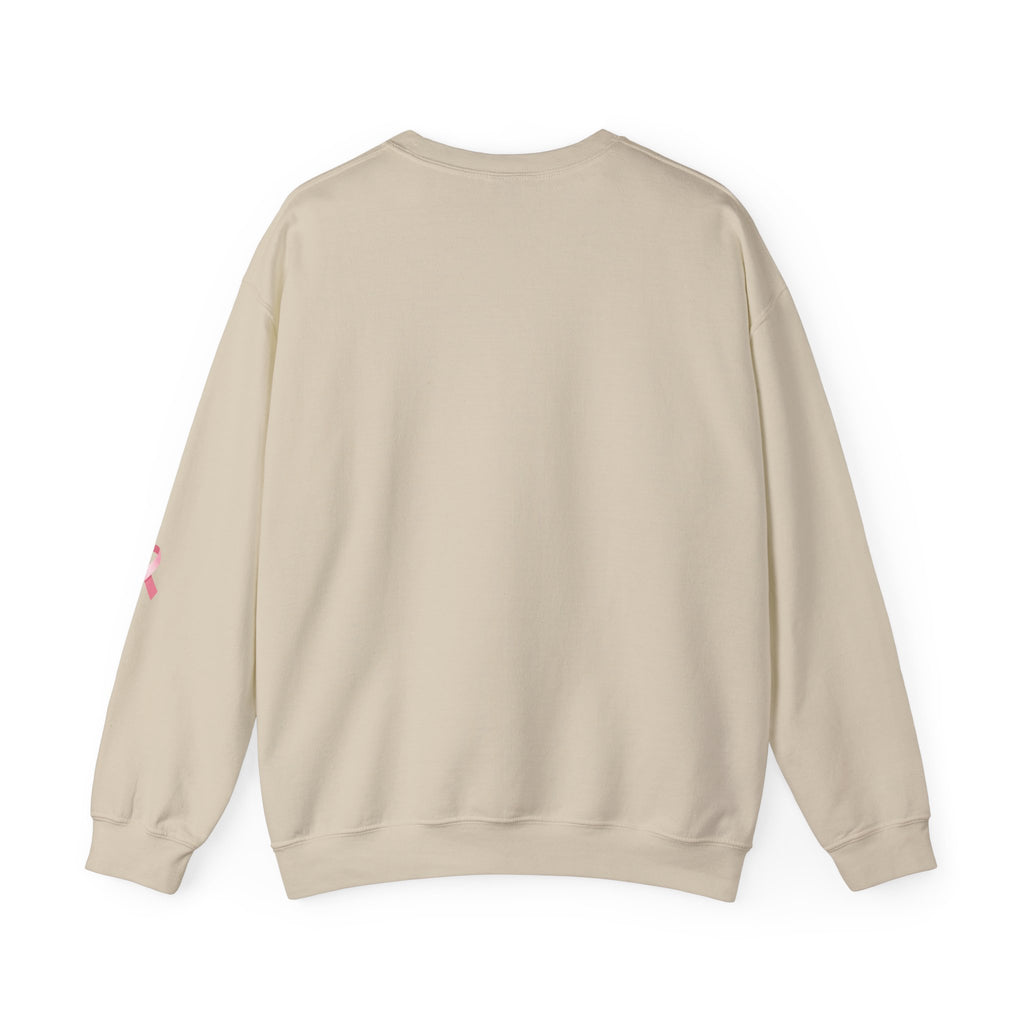 October Pink Boo Crew Sweatshirt | Breast Cancer Awareness, Ribbon