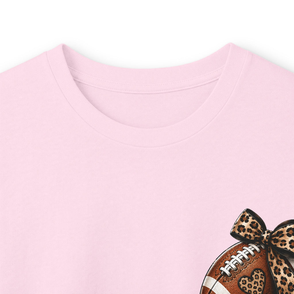Football Mama Long Sleeve Tee — "Somebody's Loud Mouth Football Mama" White Shirt