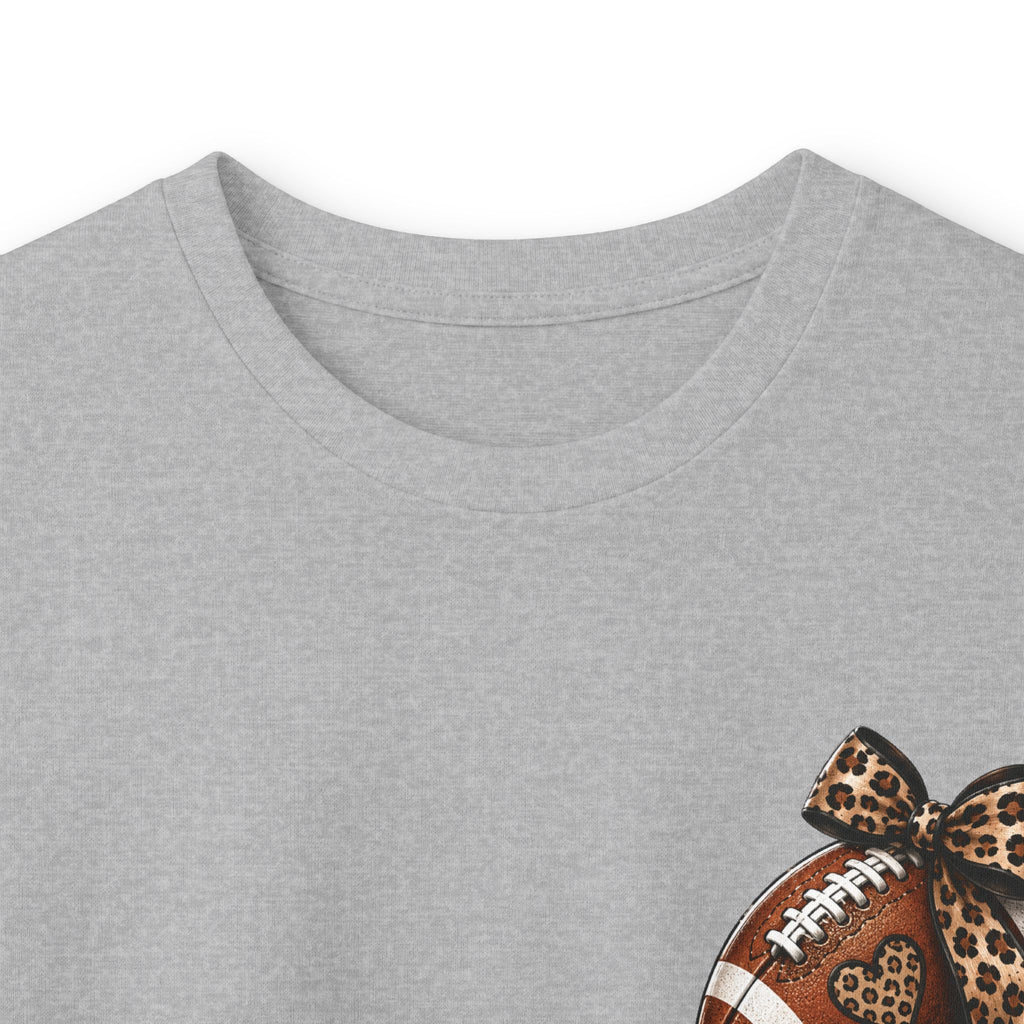 Football Mama Long Sleeve Tee — "Somebody's Loud Mouth Football Mama" White Shirt
