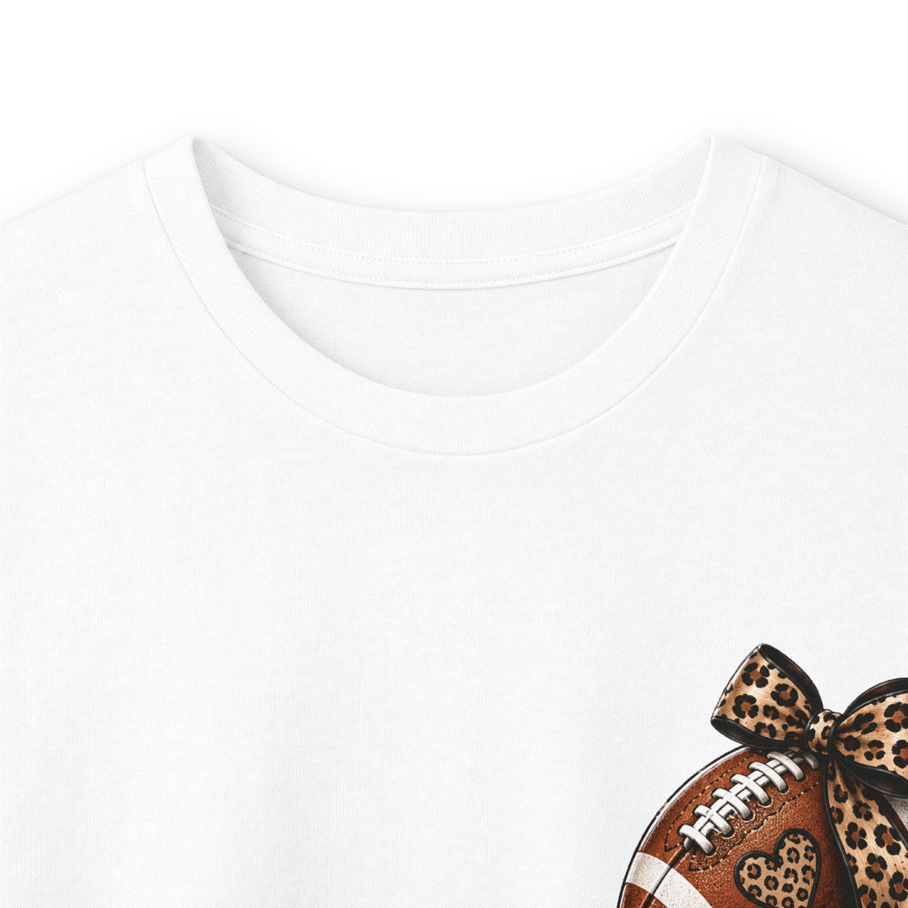 Football Mama Long Sleeve Tee — "Somebody's Loud Mouth Football Mama" White Shirt