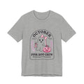 Pink Boo Crew Ghost Tee | Breast Cancer Awareness, Ribbon October