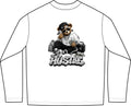Hustle Bear Long Sleeve Tee