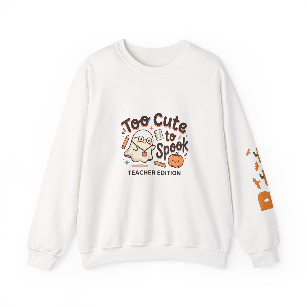 "Too Cute to Spook" Crewneck